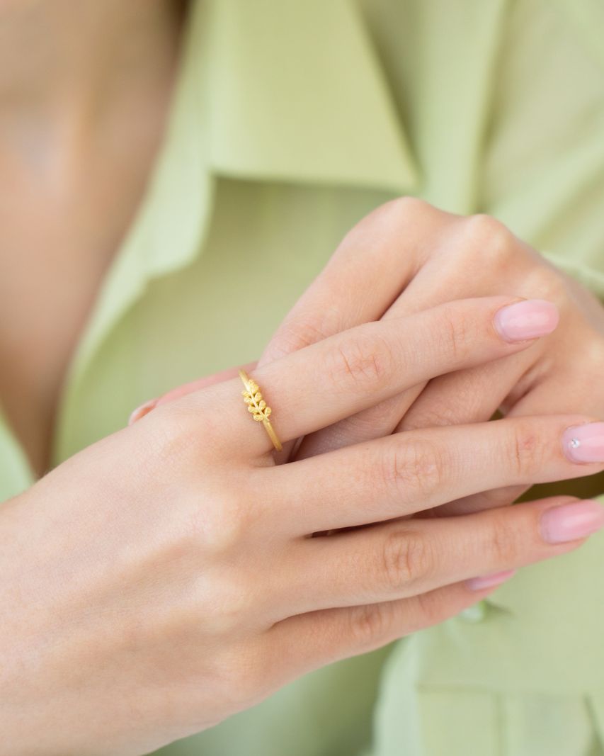Olive Leaf Ring