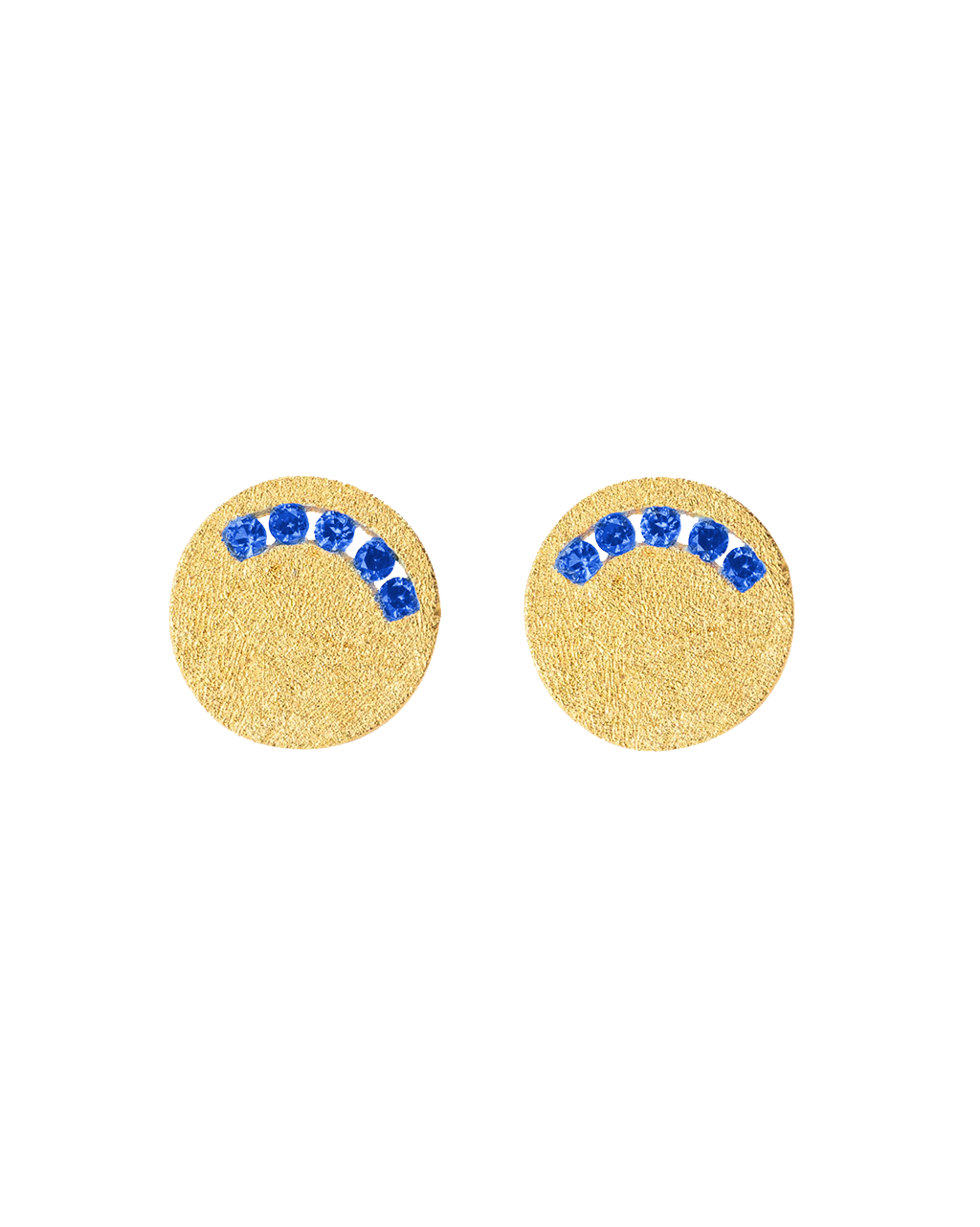 Sparkle Stud Gold Vermeil