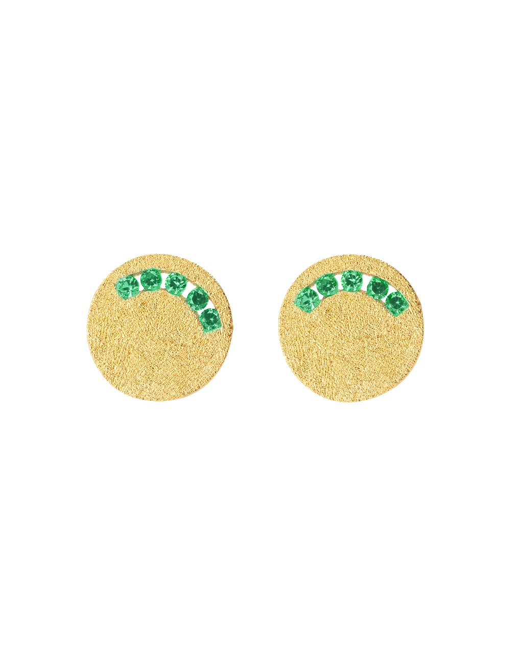 Sparkle Stud Gold Vermeil