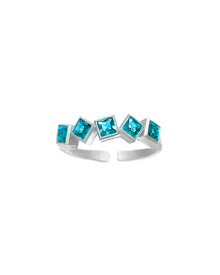 Block Ring Silver