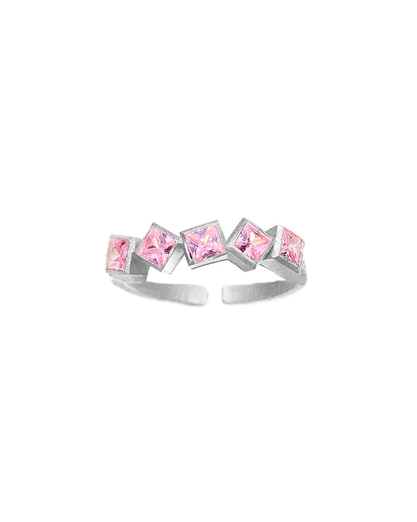 Block Ring Silver