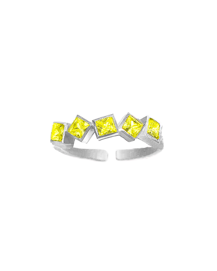 Block Ring Silver