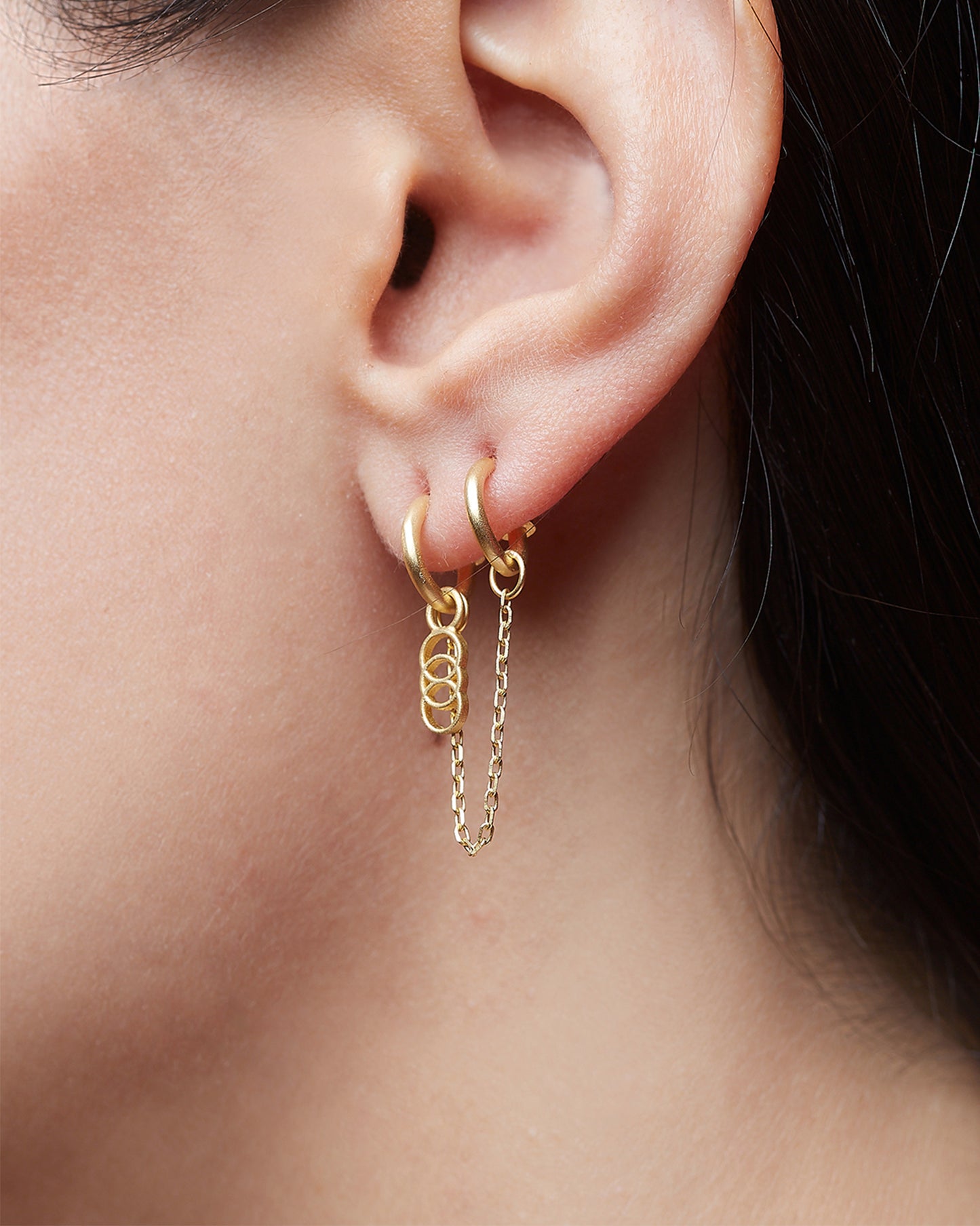 Earring chain 2 loops