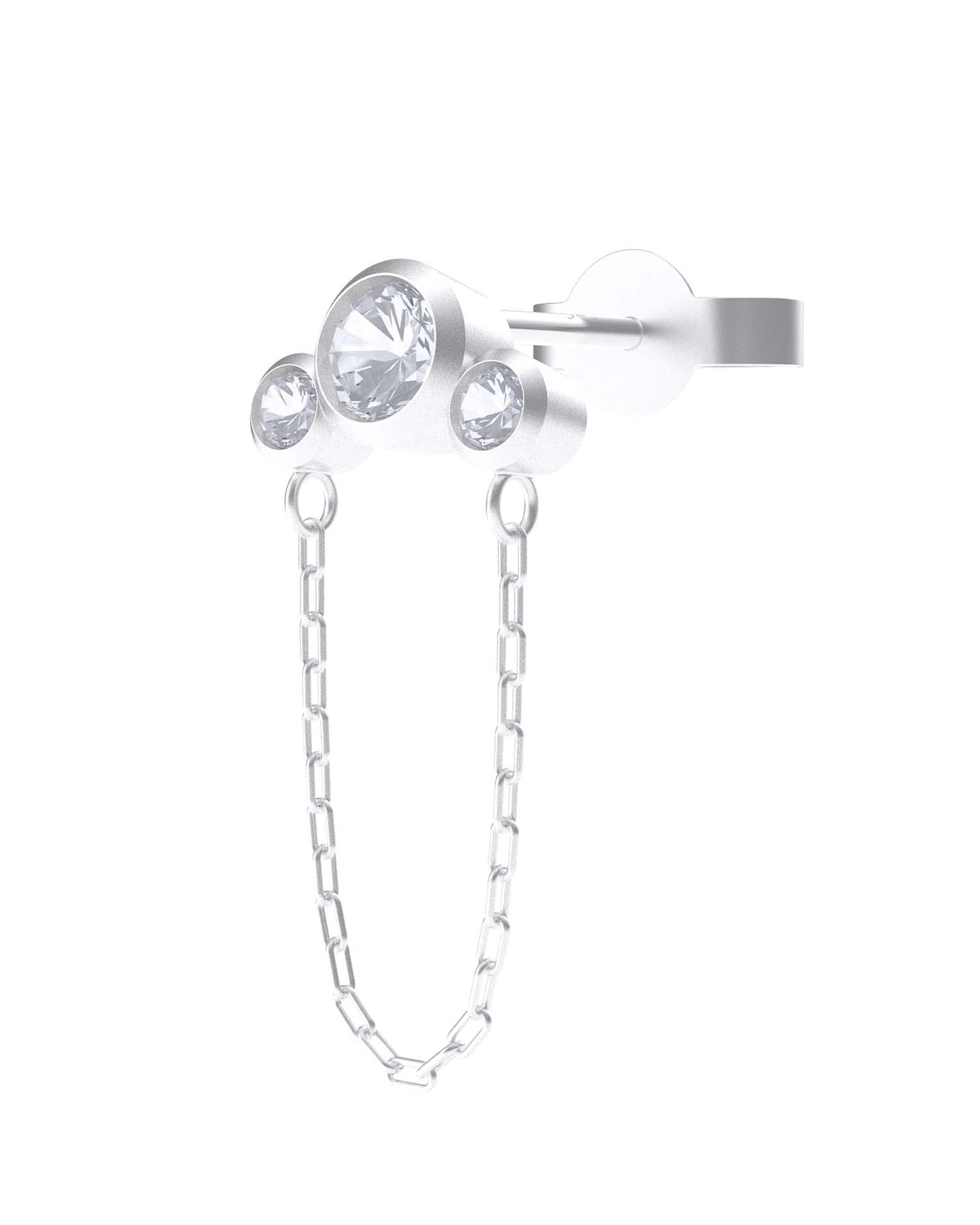 Dainty Chain Earring