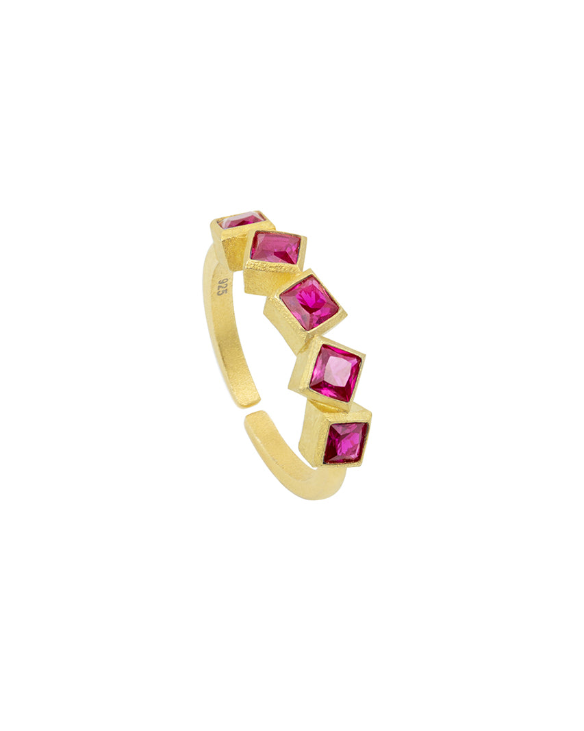 Block Ring Gold