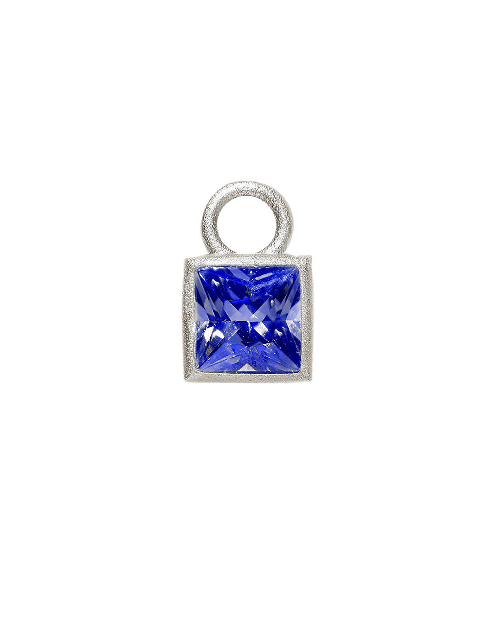 Block Pendant Silver