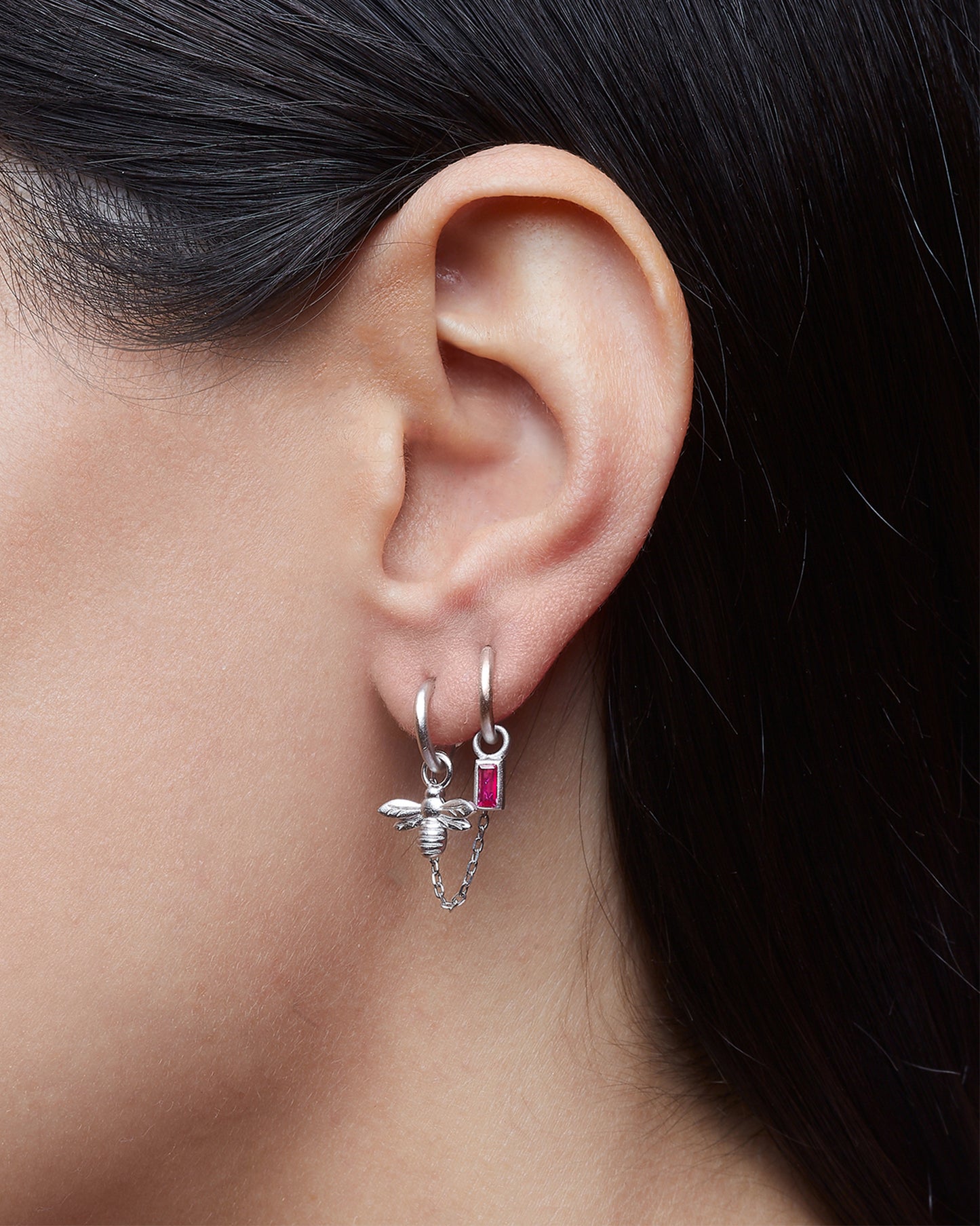 Bar Small Charm silver
