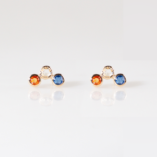 Arete 3 zafiros