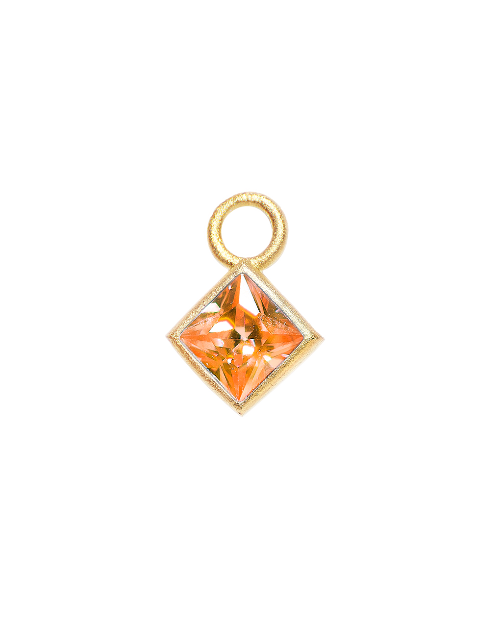 Diamond Charm Gold Vermeil