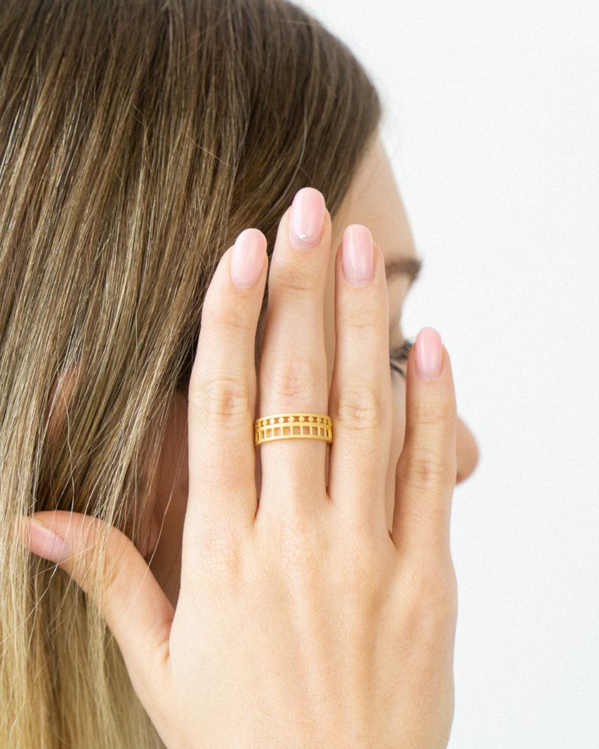 Anillo Mandala Pequeño