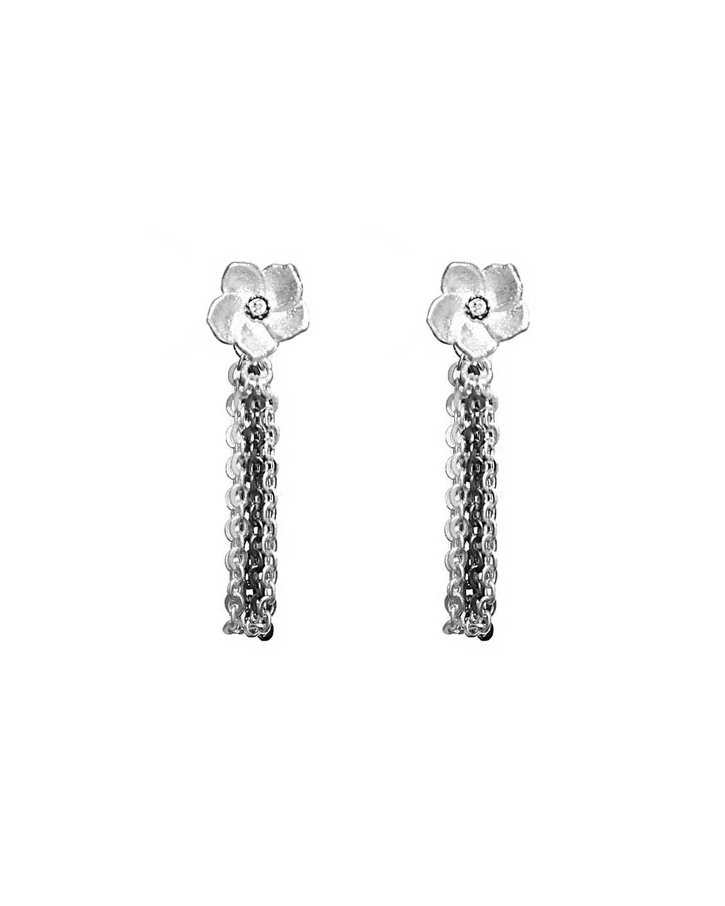 Chain Rose Earring