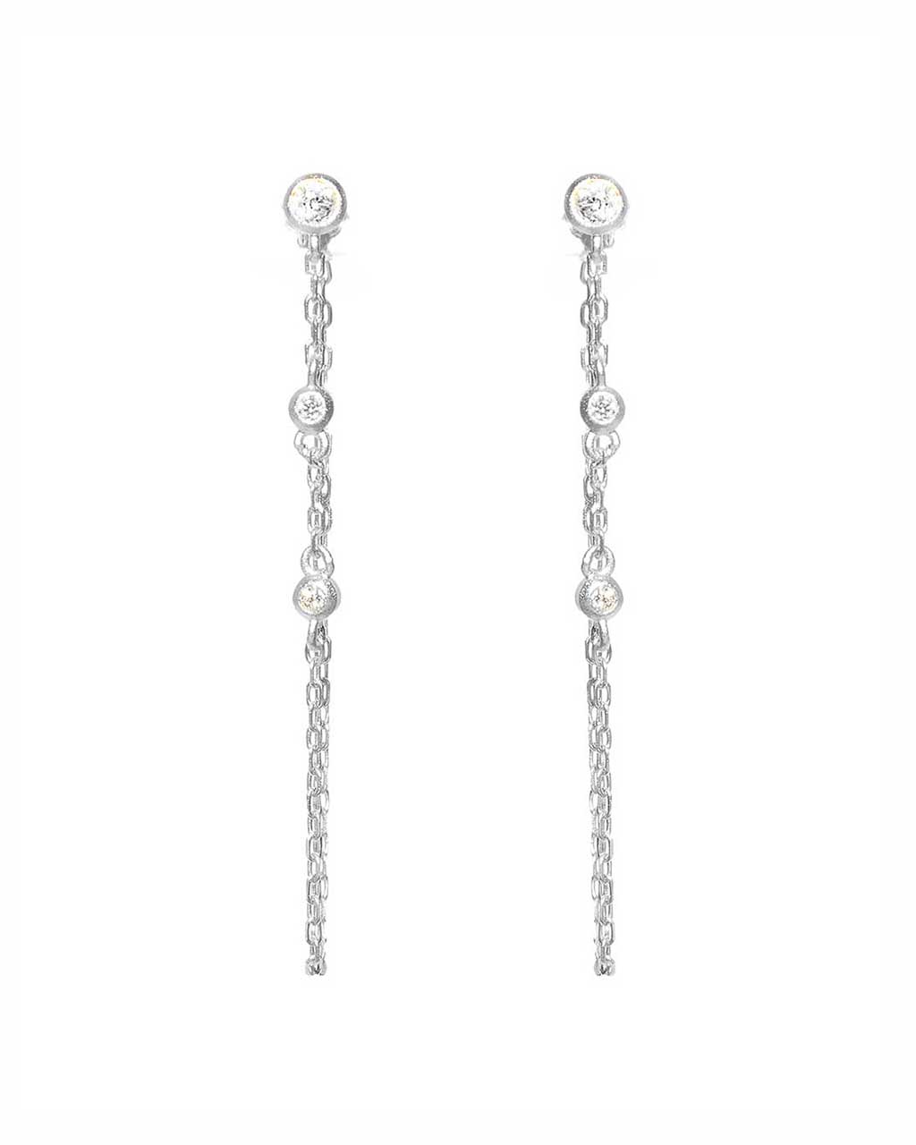 Front to Back Chain Earring
