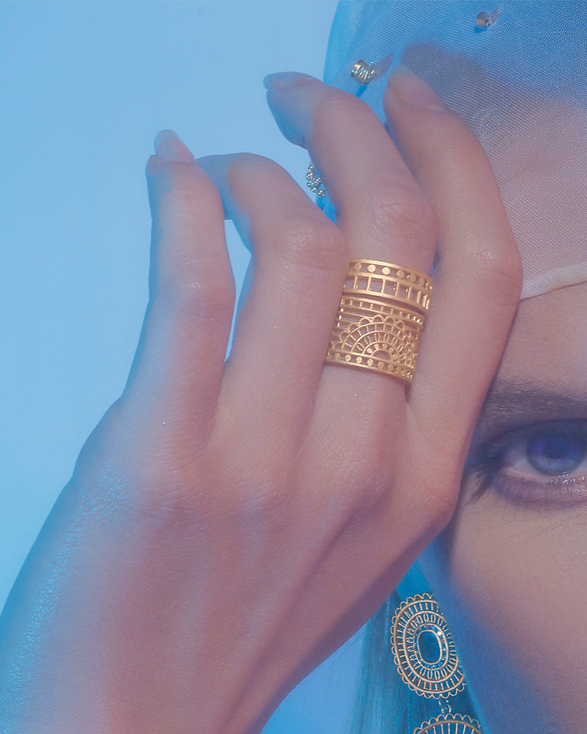 Mandala Big Ring