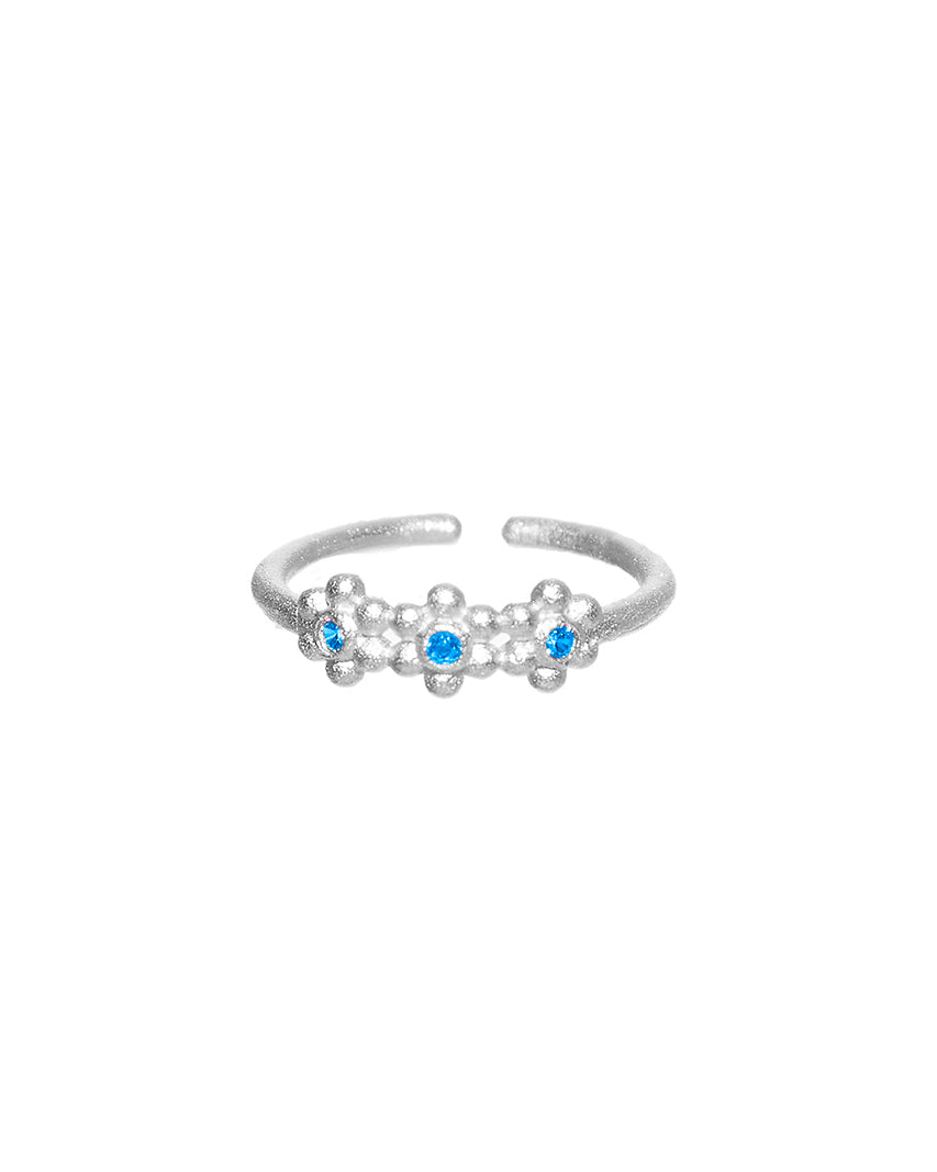 Flower Ring Silver