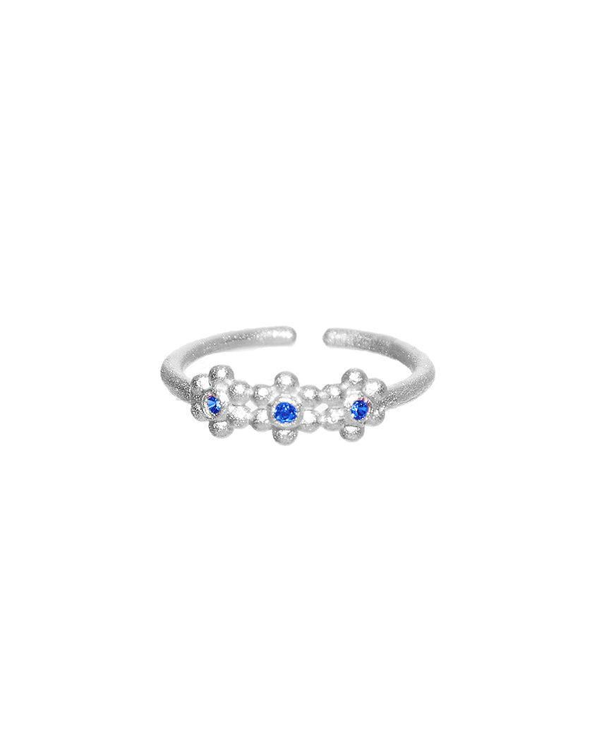 Flower Ring Silver