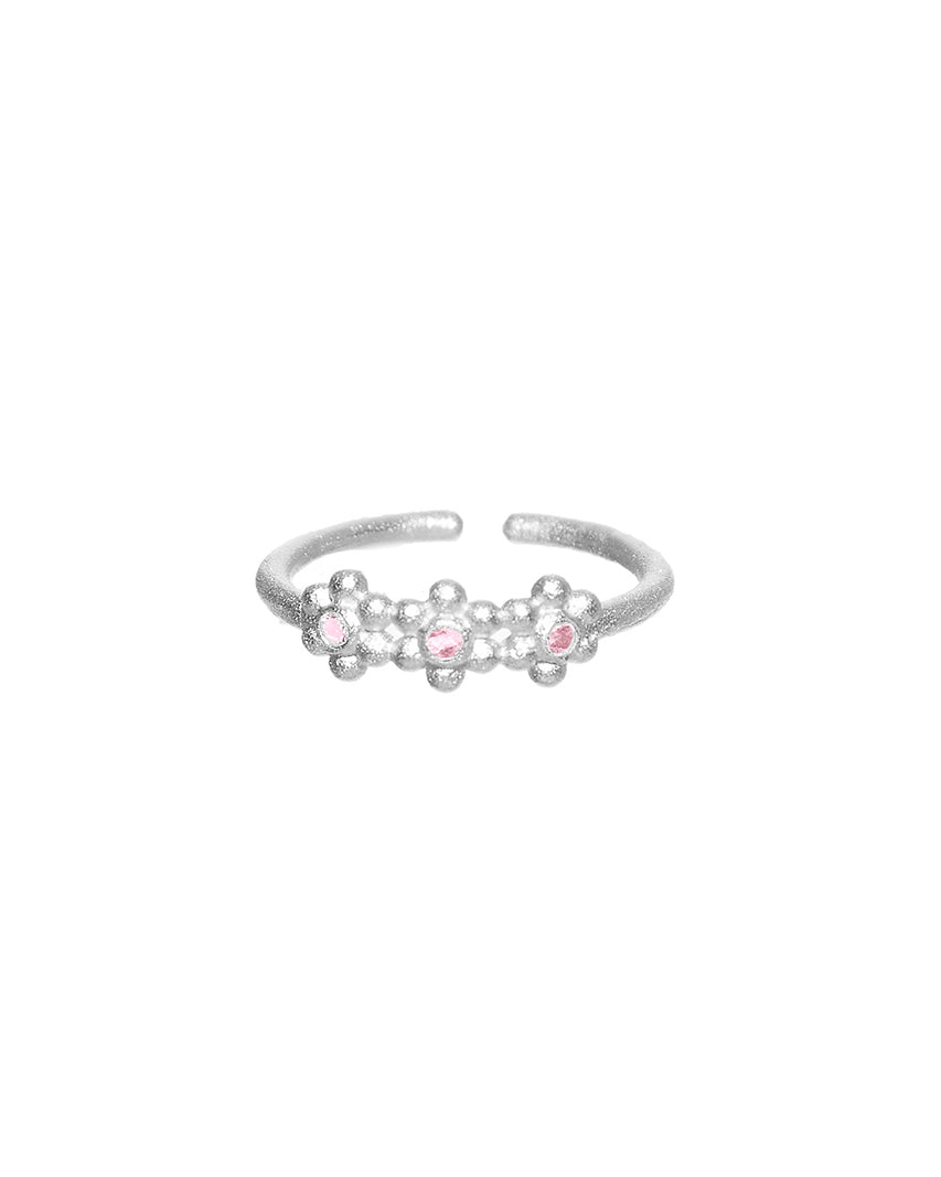 Flower Ring Silver