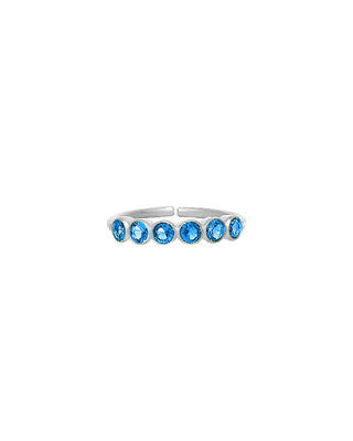 Blue Circles Ring