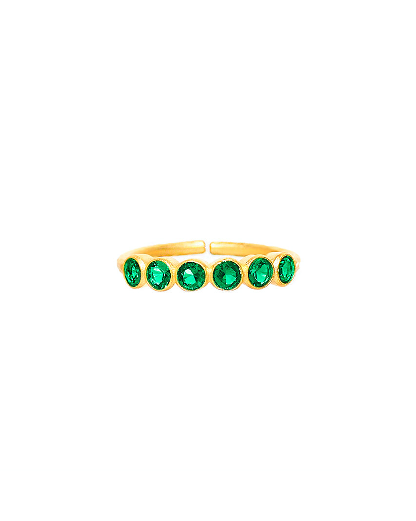 Green Circles Ring