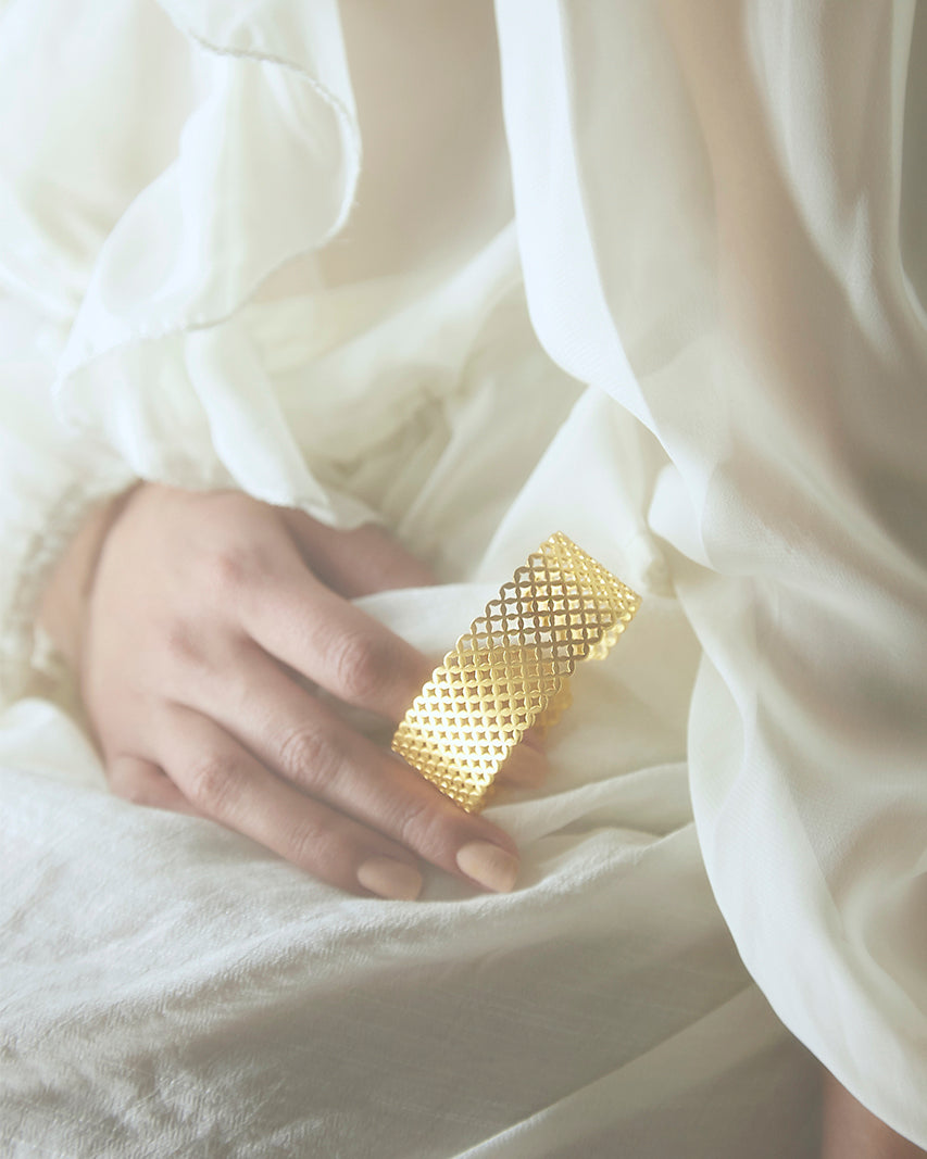 Cuff rosetas