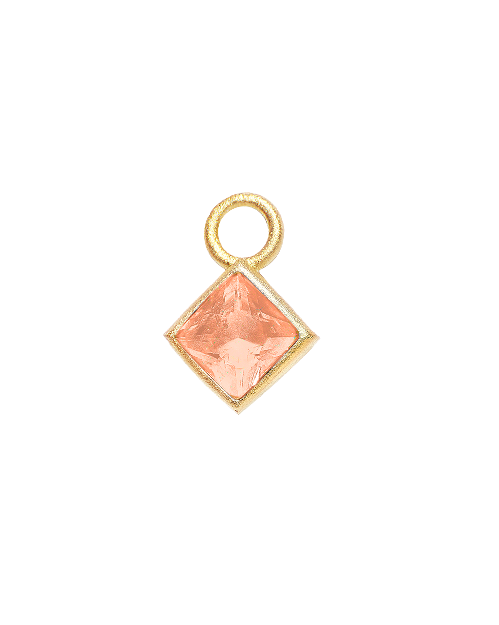 Diamond Charm Gold Vermeil