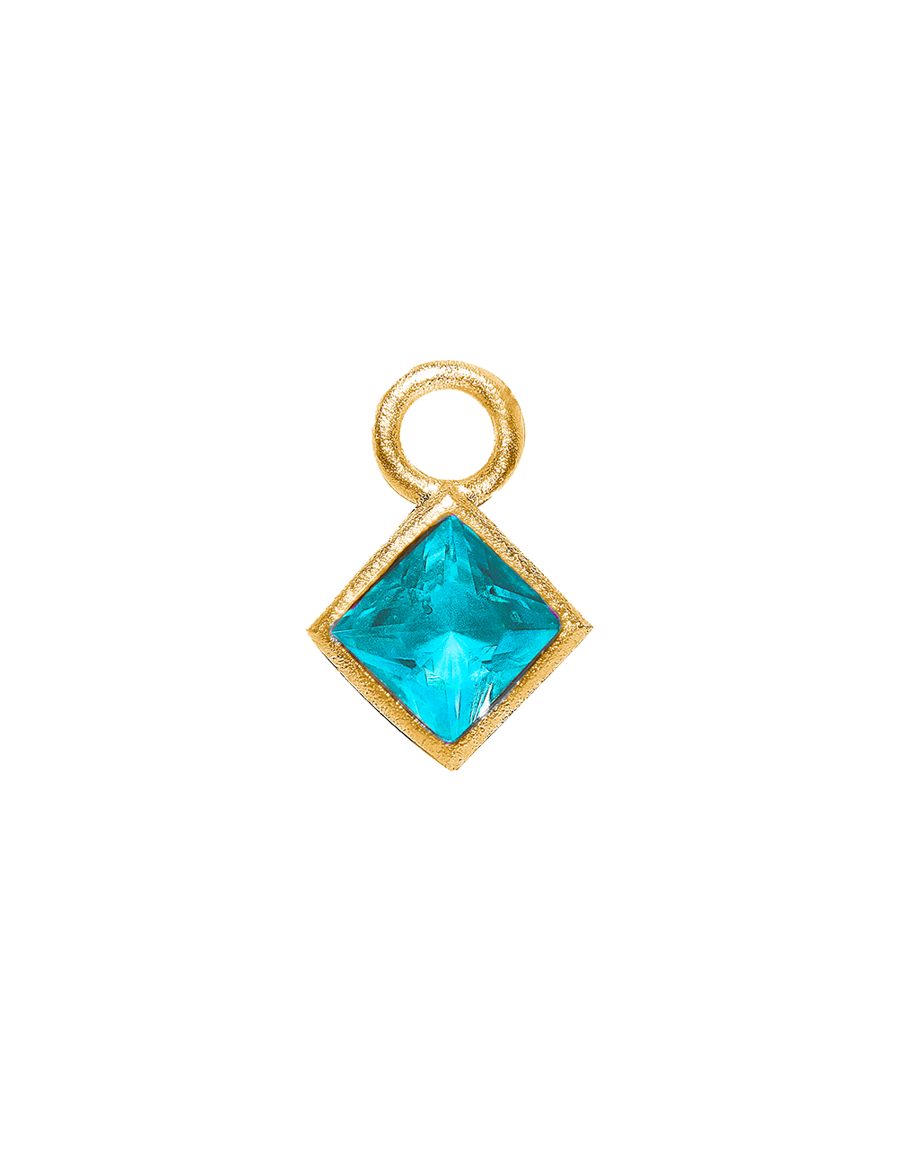 Diamond Charm Gold Vermeil