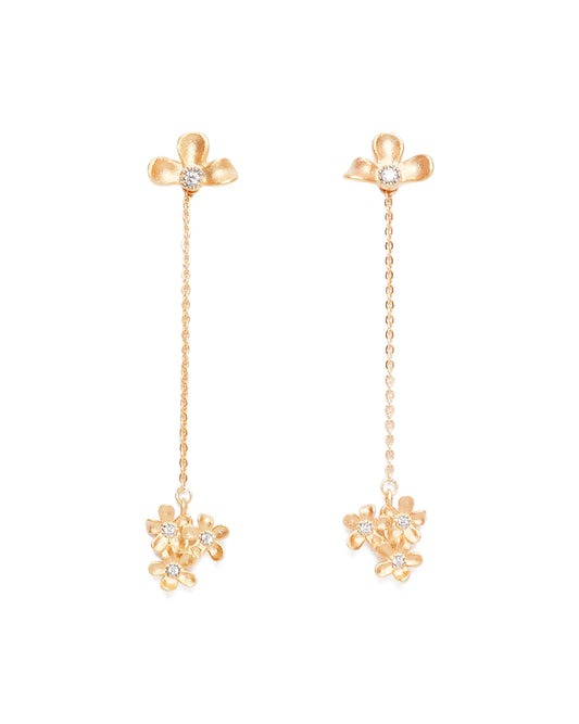 Gardenia Long Earring