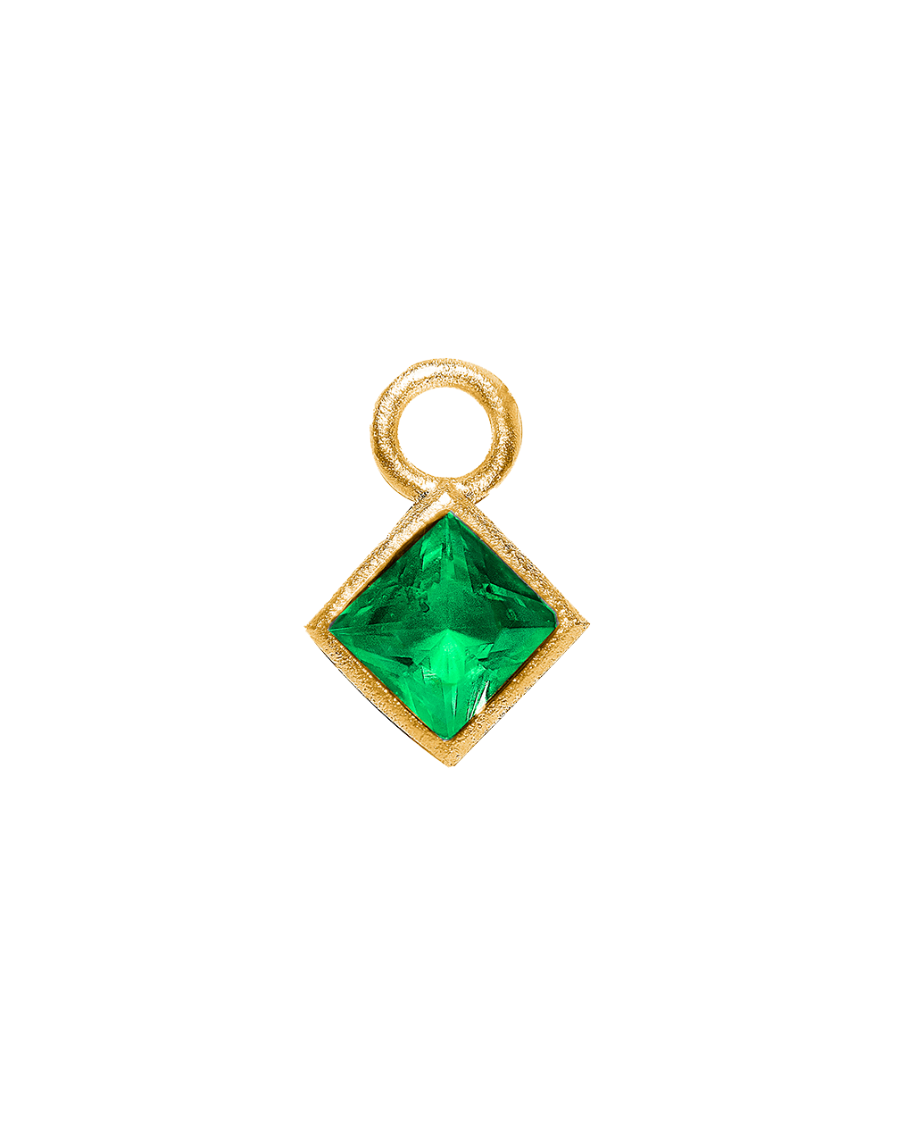Diamond Charm Gold Vermeil