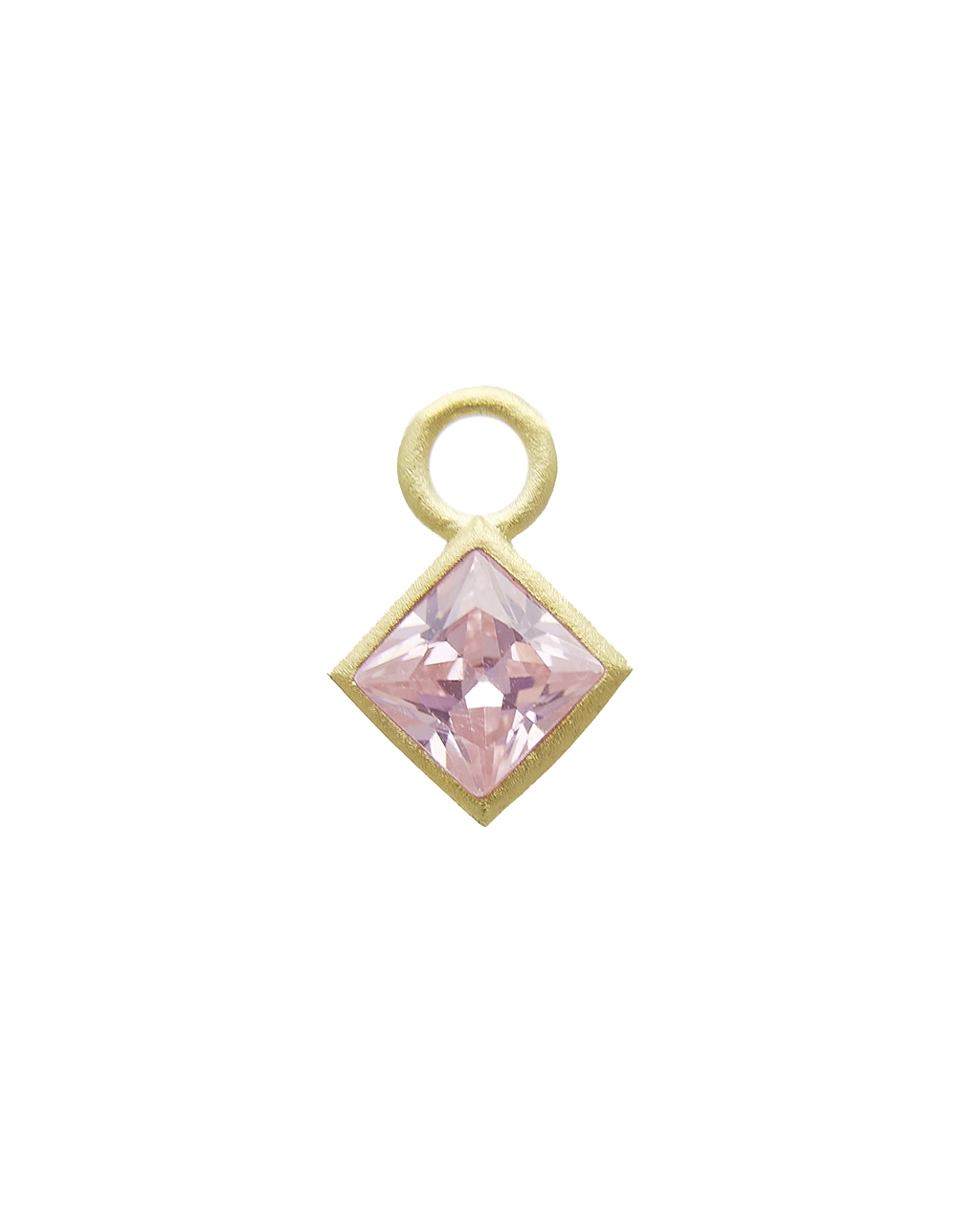 Diamond Charm Gold Vermeil