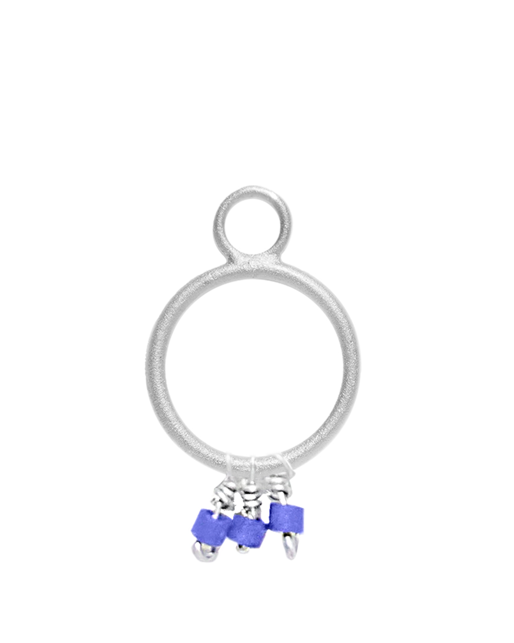 Silver Beat Charm gold
