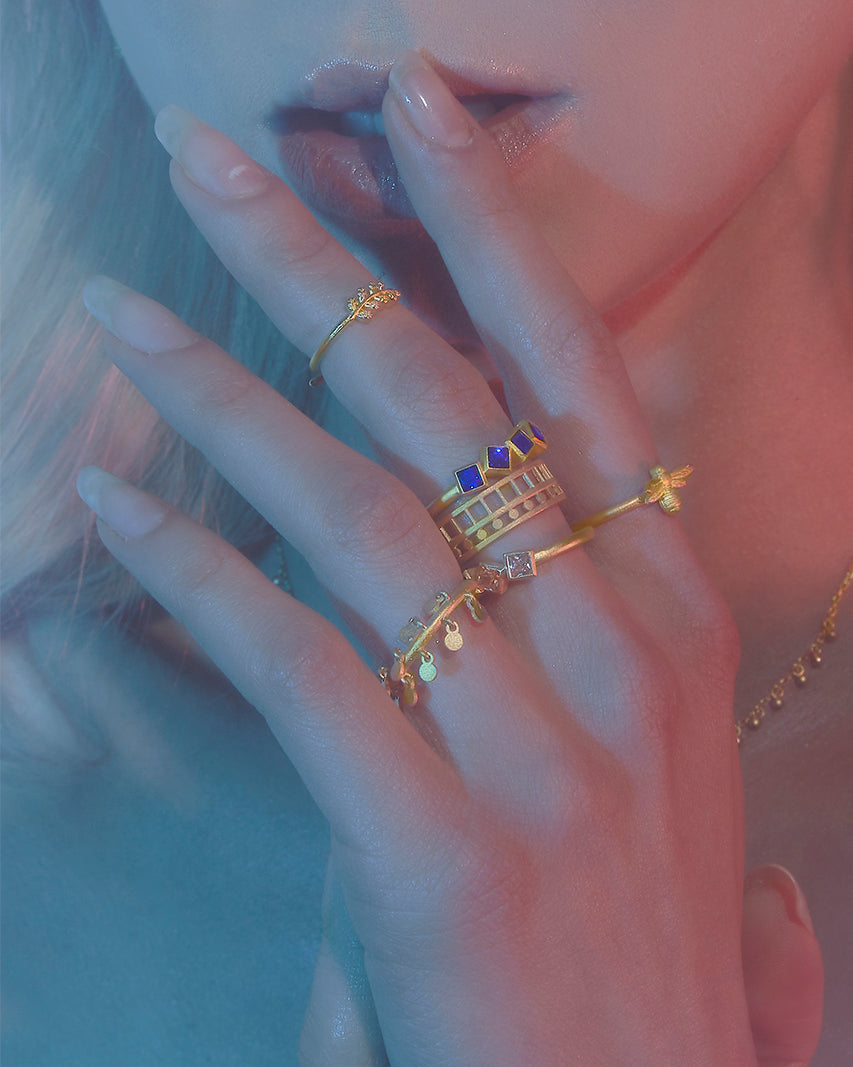 Olive Leaf Ring