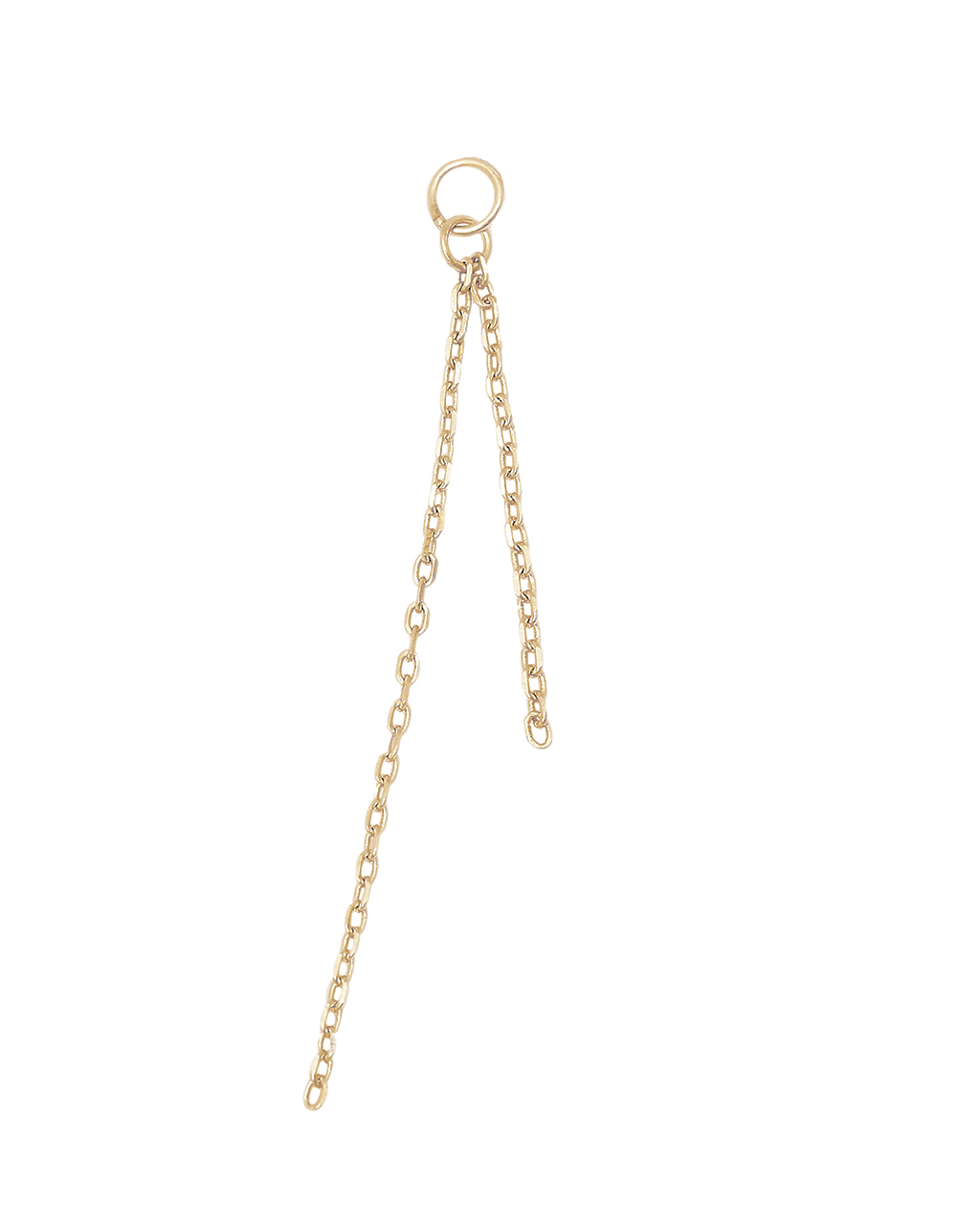 Earring chain gold